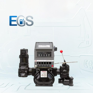 فلومتر مکانیکی دبی بالا گس پاسا Gespasa سری M با شیر قطع کن و پرینتر