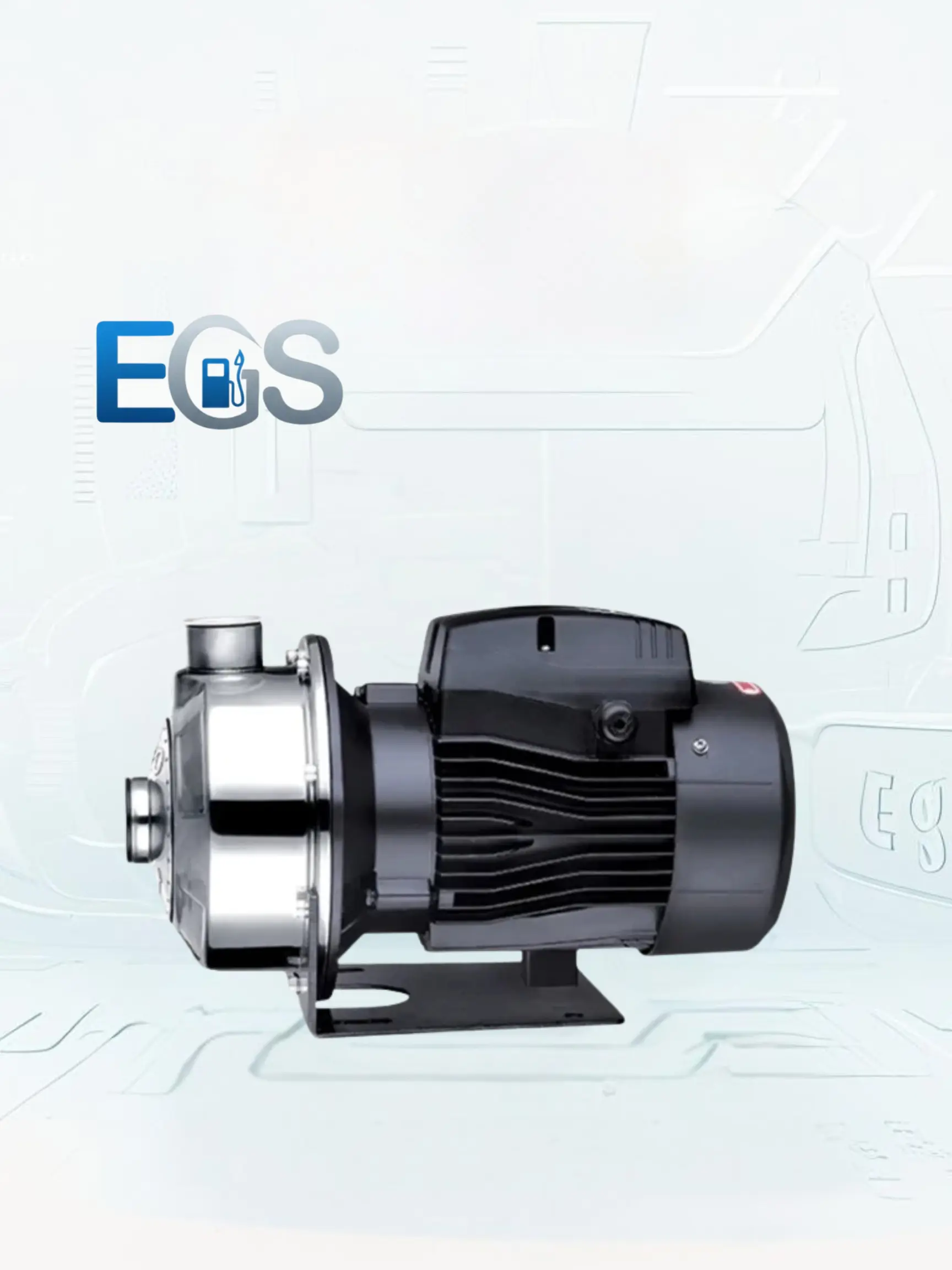 الکتروپمپ استیل سانتریفیوژ لئو مدل AMSM-3701.1kw