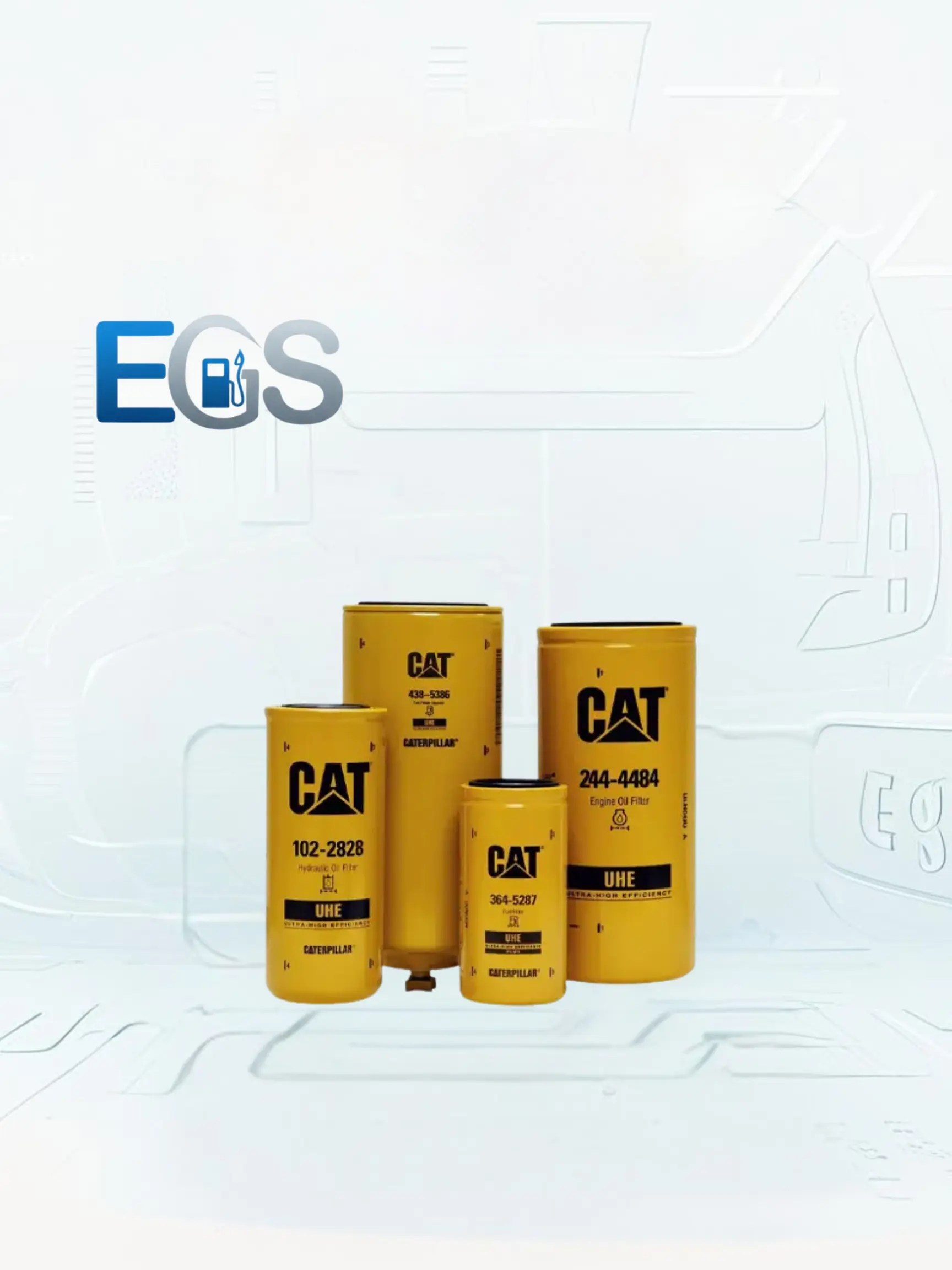 فیلتر ذرات روغن و سوخت کاترپیلار
